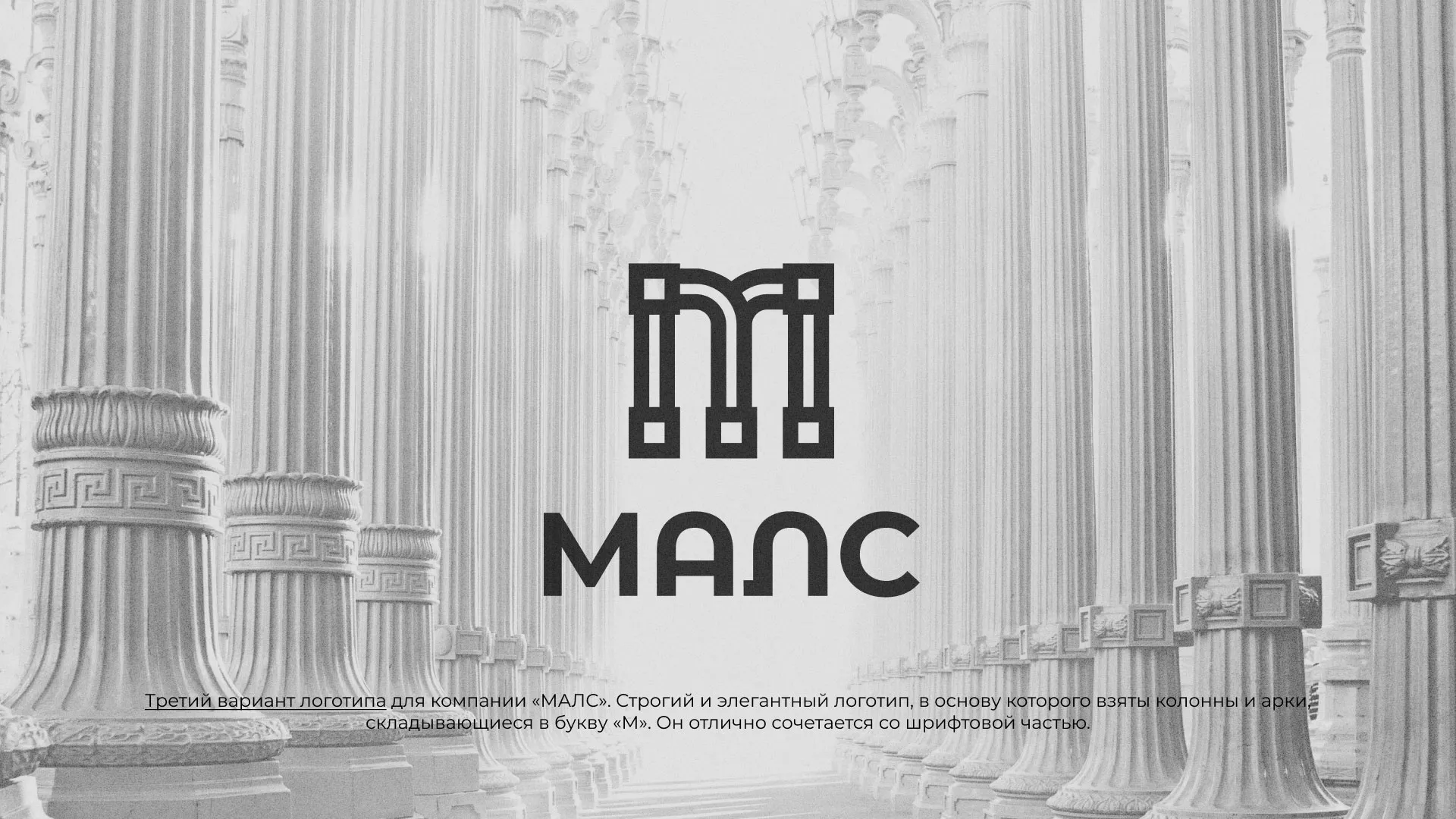 Разработка логотипа компании «МАЛС» в Нижней Туре
