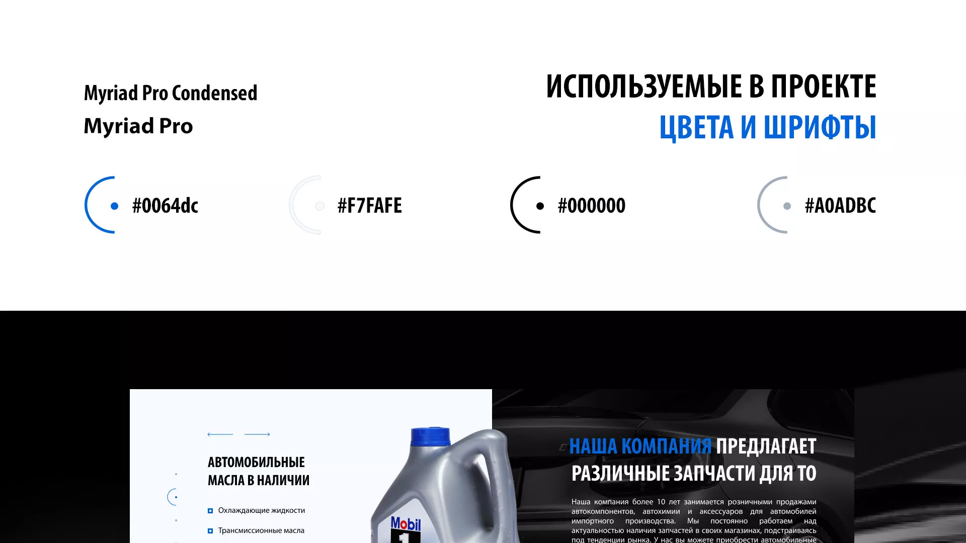 Разработка сайта магазина автозапчастей «М7» в Нижней Туре