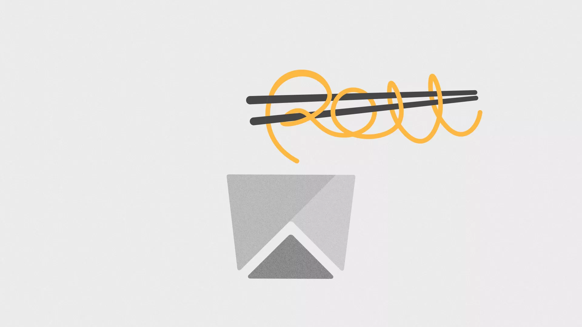 Оформление меню суши-бара «Roll Wok Club» в Нижней Туре